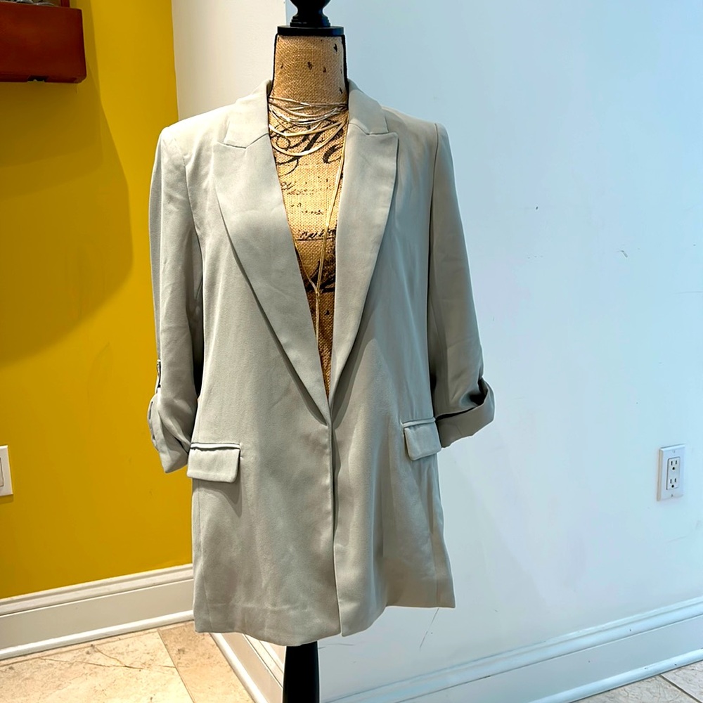Tahari Sage Miss Green Blazer Jacket